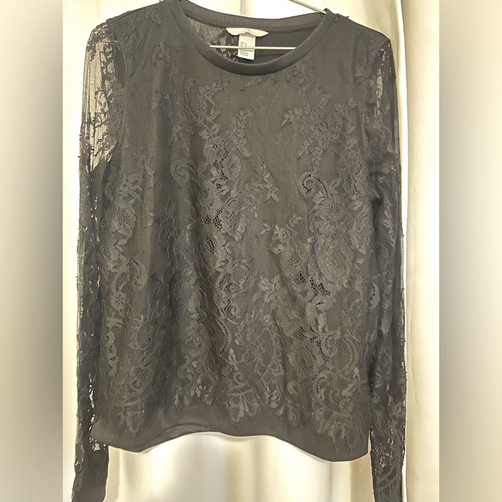 Lace top h&m